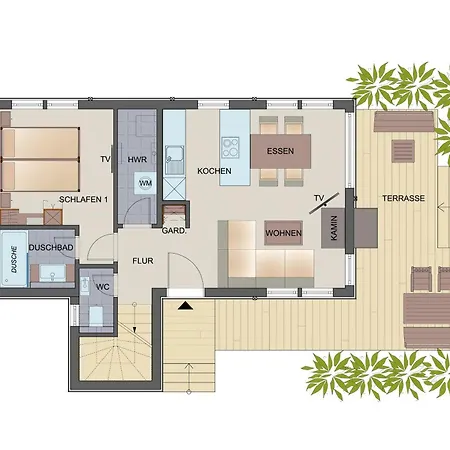 Ferienhaus Typ B1 - Hana Pelzerhaken